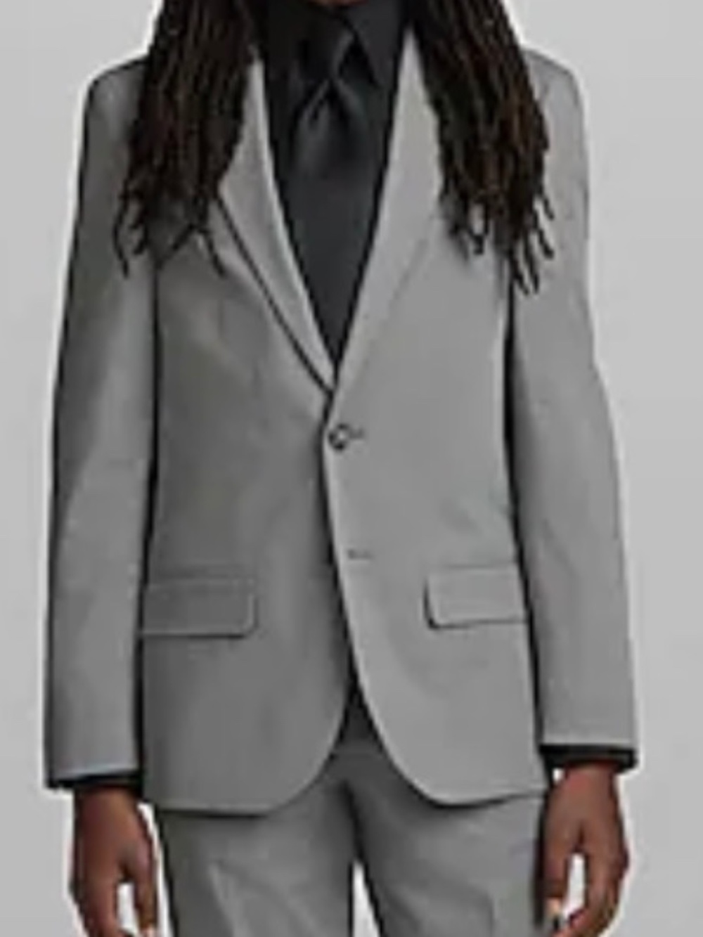 BOYS Gray Suit Jacket Size 16